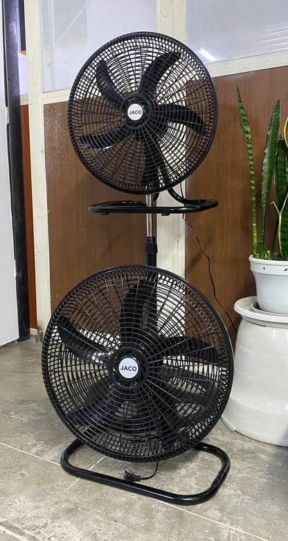 SUPEROFERTA 1 Ventilador de 18" CON 3 Diferentes Usos (de pie, mesa o  pared)