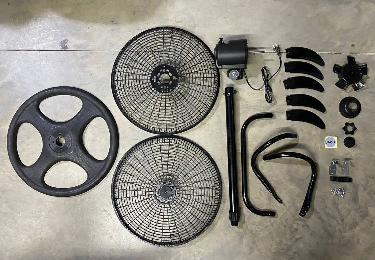 SUPEROFERTA 1 Ventilador de 18" CON 3 Diferentes Usos (de pie, mesa o  pared)