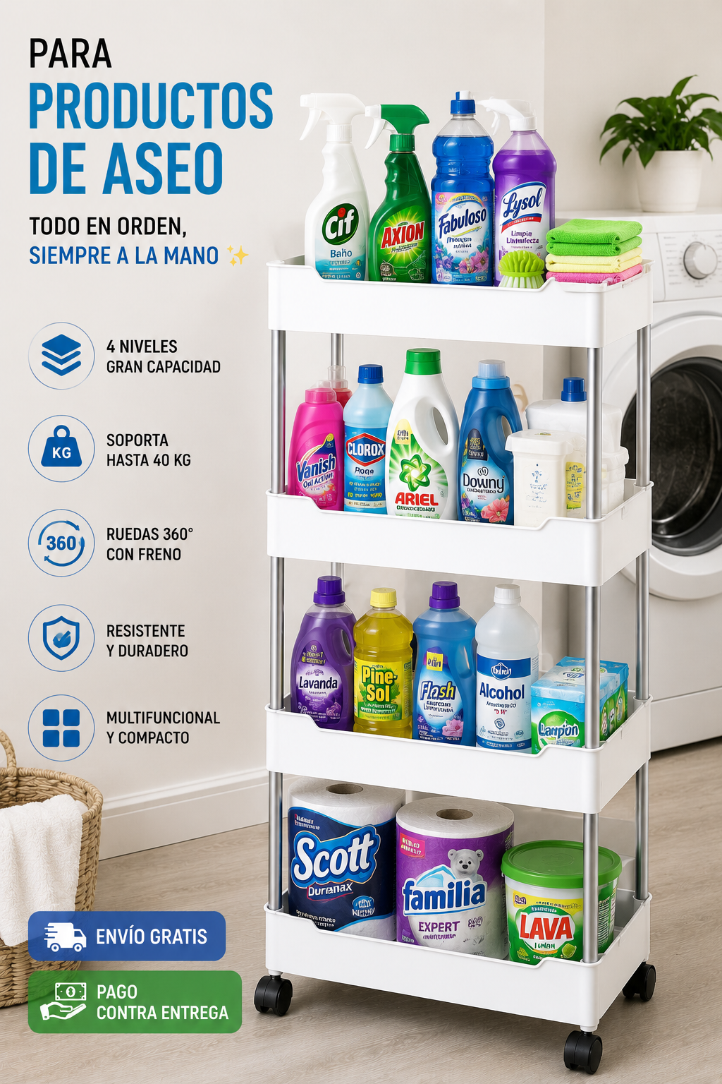La forma más fácil de organizar toda tu casa
