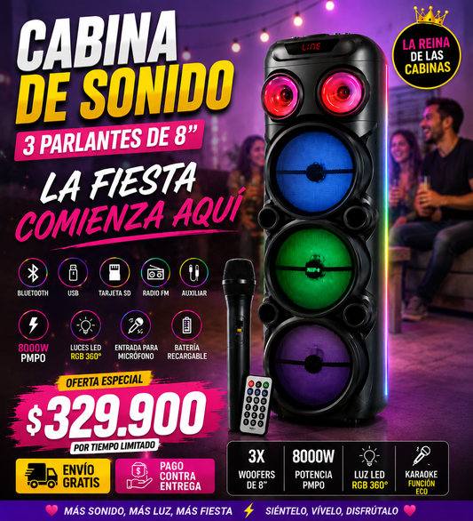 Cabina De Sonido GediG Gd2887 (DP 2887)