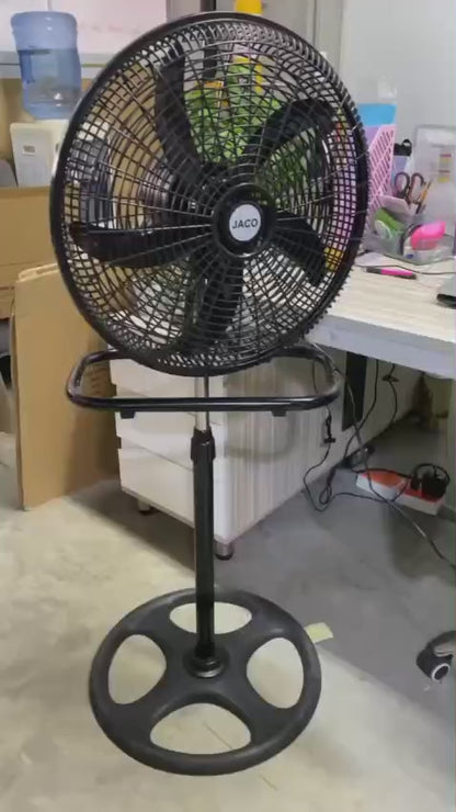 SUPEROFERTA 1 Ventilador de 18" CON 3 Diferentes Usos (de pie, mesa o  pared)